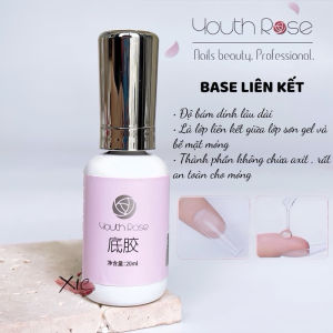 Base top cứng móng Hoa Hồng Chai 20ml Chính Hãng  bộ liên kết sơn gel