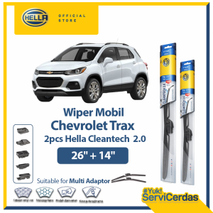 Wiper Mobil CHEVROLET Trax (26”+14”) - HELLA Cleantech 2.0