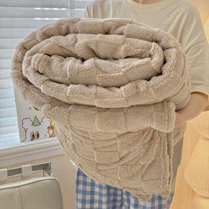 【Super low price】Ultra Soft Taffeta Throw Blanket Lightweight Multifunctional Plaid for Sofa Bed Napping Cozy Warm Solid Color Blanket All Season
