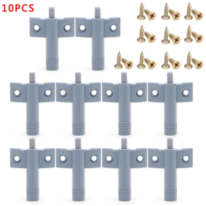 10 x Kitchen Cabinet Door Drawer Soft Quiet Close Closer Damper Buffers+Screws