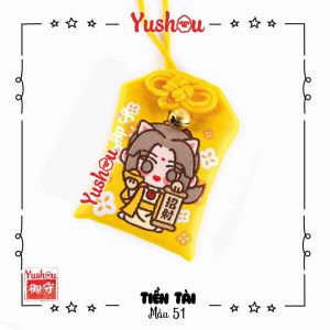 Móc khóa Yushou Tiền Tài - Mẫu 51 (Kiểu Omamari) Có sẵn