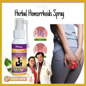 Hemorrhoids Treatment Hemoroids Spray Ointment Health Pain Relief Natural Herbs