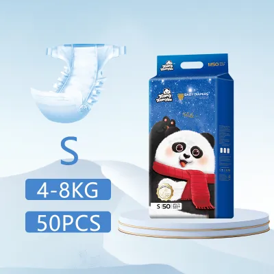 Free shipping Pull-up Pants Baby Diaper 50 Pcs Breathable Ultra Thin And Dry Unisex absorbentS M L XL XXL XXXL Korean diaper Random design