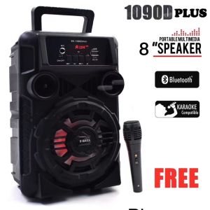 ✅100% Original Smilee 8inch Karaoke Portable Wireless Speaker With FREE Mic and Remote