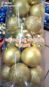 Trái châu trang trí noel lễ tết
