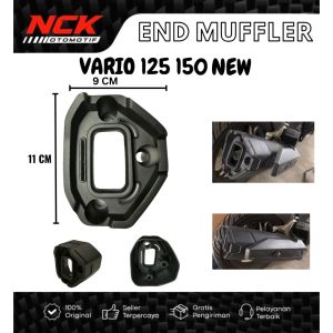 MT8 END MUFFLER VARIO 125 150 NEW ABS CBS 2018-2025 END CUP VARIO EXHAUST FUNNEL VARIO