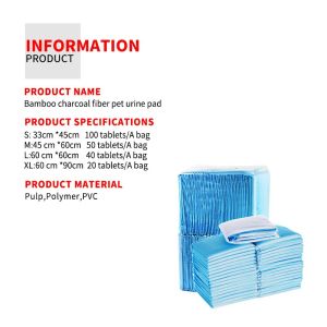 【Ready】100pcs Alas Perlak Anjing Kucing Popok Sekali Pakai Pet Underpad Pipis Poop Training Pad Kucing Anjing Alas Pipis Pup Popok