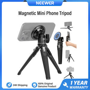 NEEWER Magnetic Mini Phone Tripod Compatible with MagSafe PA010+TP29