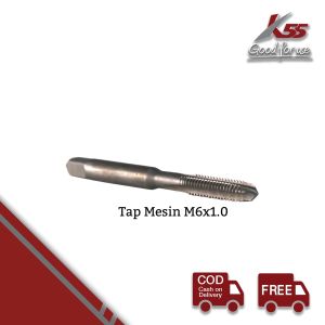 K55 Tap Mesin Lurus Pembuat Drat Kanan Straight Right Machine Taps HSS Metric HSS ukuran M3 -M14 satuan Senai Snai Masin Drat Baut Baud