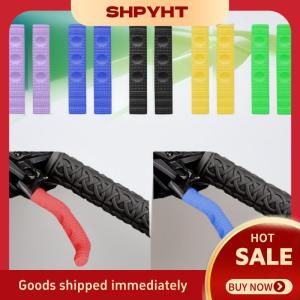 SHPYHT 1 3 cặp Silicone MTB Grips Handlebar chống trượt Bìa phụ kiện xe đạp phanh xử lý tay áo Grips phanh bảo vệ đòn bẩy