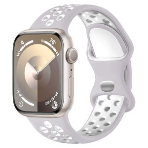 Dây đeo thể thao chính hãng cho đồng hồ Apple siêu 2/siêu 49mm 45mm 41mm 44mm 40mm 42mm 38mm dây silicon mềm cho Nam Nữ Hai Vòng tay màu sắc cho iWatch sê-ri 9 8 7 6 5 4 3 2 1 SE SE2