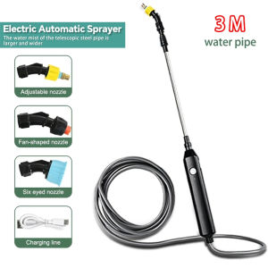 2/3/5m Hose Garden Plant Electric Sprayer 2400mAh hand-held watering spray spray high-pressure garden spray