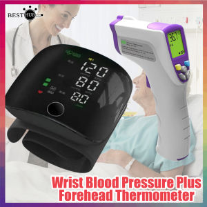 Forehead thermometer Plus Wrist Blood Pressure Monitor
