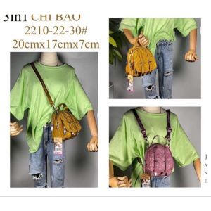 Tas Chibao 3in1 Bahan Kanvas CB2210-22: Tas Multifungsi yang Praktis