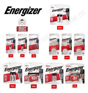 ENERGIZER BATTERY🔥Ready Stock🔥 MAX AA / AAA / 9V / CR2016 / CR2025 / CR2032 / A23 /A27 / A76 BATTERIES 电池