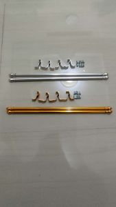Sepasang stik gorden tiang gorden kupu kupu minimalis ukuran 35cm-50cm