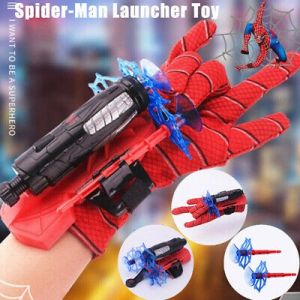 Toys - Mainan Anak Sarung Tangan Spiderman Shooter Tembak Jaring Spider Super Hero