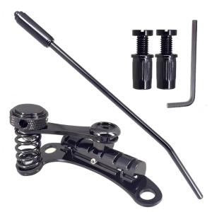 บาร์หยุดบริดจ์กีตาร์ไฟฟ้าแผ่น Tailpiece Tremolo แบบดึงแผ่นกีตาร์สำรองสะพานกีตาร์