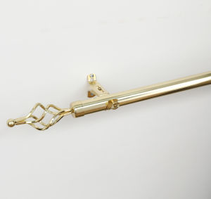 MILVIDAS Spiral Curtain Rod 25/28MM (100-200CM/150-300CM) Adjustable Heavy-Duty Decorative Curtain Rod Suitable for Bedroom Living Room and Office Decoration