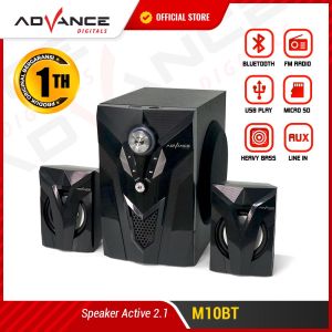 Advance Speaker Bluetooth Xtra Bass Subwoofer - M10BT - GRATIS ONGKIR Jabodetabek