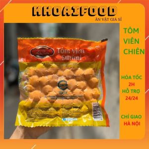 Tôm viên chiên cá viên chiên các loại ăn vặt thả lẩu đều ngon tiện lợi