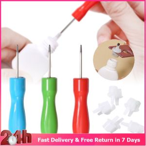 Eyelash Extension Glue Bottle Blocking Needle Universal Replacement Glue Mouth Head Bottle Opener