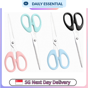【DAILY ESSENTIAL】 Office Scissors or A4 Document Bags | 5 Scissor Colours or 5-Bag Sets
