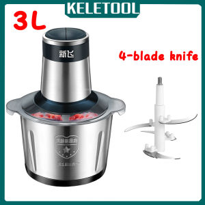 2L/3L/5L stainless steel meat grinder food processor kitchen appliance electric meat vegetable and fruit chopper