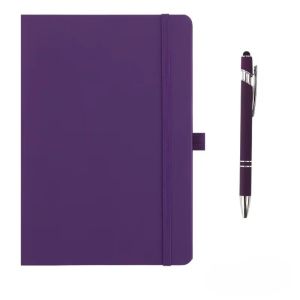 NOBLELUX a6 Pocket Notebooks Mini with Elastic Band Diary Notebook Creative Leather Cover Student Handbooks For Work Business Travel