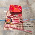 gerobak dorong artco tanpa bak non roda angkong khusus sorong merah. 