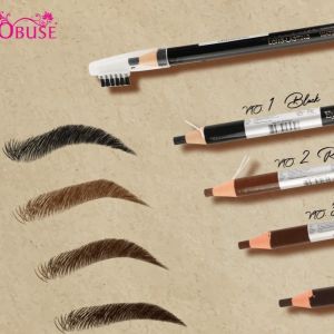 OP-012 Obuse Eyebrow Expert ดินสอเขียนคิ้วเชือกพร้อมแปรง กันน้ำ กันเหงื่อ ติดทนนานตลอดวัน [1แท่ง]