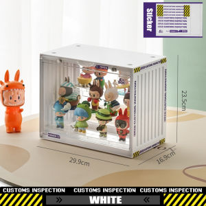 Toy Display Box Action Figur Transparent Storage Display Case Fashion Dustproof Organizer Cabinet Case Cover
