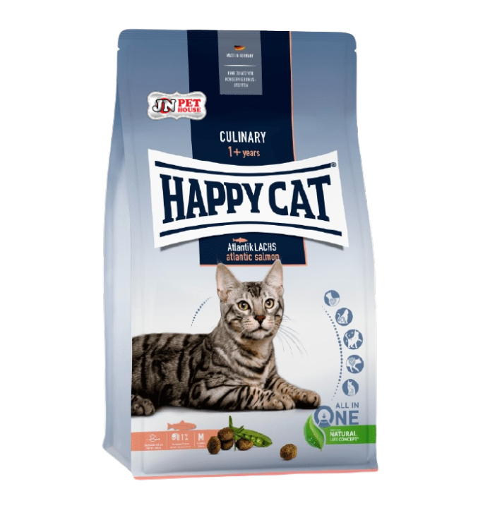 Happy Cat Cat Food Adult Atlantik Salmon 1kg (Repack) Lazada