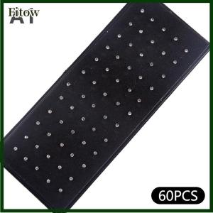 Fitow 60Pcs Straight Nose Stud Curved Pack Nose Ring Set Nose Ring Set Bend