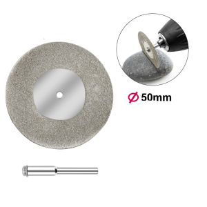 Lưỡi cắt hợp kim mini phi 50mm trục giữa 3mm cho máy mài khuôn hàng thông dụng nhất