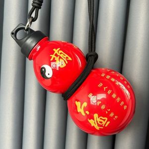 STARRY Large Capacity Gourd Water Bottle Chinese Style 800ML Kettle Tai Chi Portable Drink Bottle Sport