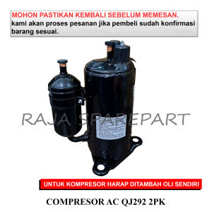 QJ292 KOMPRESOR / compressor ac / COMPRESOR AC QJ292 2PK (HARGA + PACKING KAYU)