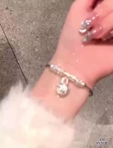 999纯银宫铃银手镯女镂空铃铛古风镯子年轻款生日礼物送女友闺蜜999 Sterling Silver Palace bell silver bracelet female hollow out bell antique Bracelet young birthday gift for girlfriend and girlfriend