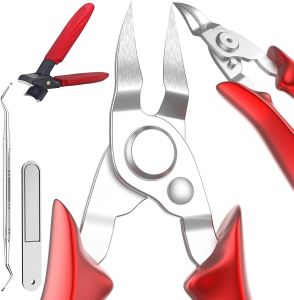 Ingrown Toenail Clippers Steel Nail Clippers for Professional Podiatrist Unique Long Handle Curved Blade Tool for Thick & Ingrown Nails Suitable for Men Women and Elderly-XIORRY