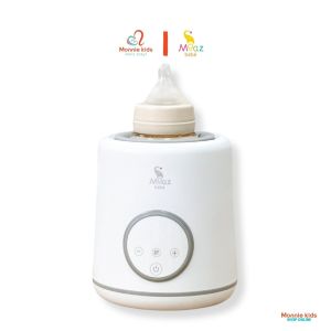 Máy lắc bình sữa cho bé Moaz Bebe MB079 máy giữ ấm bình sữa thông minh - Monnie Kids