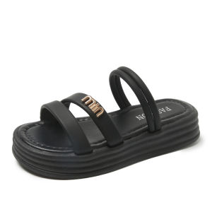 [Free Shipping] New Summer Collection: Fashionable And Versatile Thick-Soled Outdoor Slippers Casual Sandals And Beach Shoes For Women