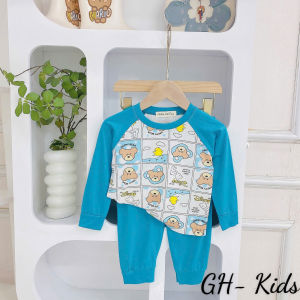 Bộ Dài Tay Thun Lạnh MinkyMon Cho Bé 7-26kg Cao 80-122Cm Mềm min Thoáng Mát