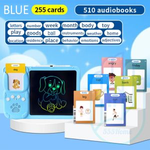 [SG] Talking Flash Cards / Montessori Educational Toys Kids Toddlers Children / Visual Reading Writing Drawing Board