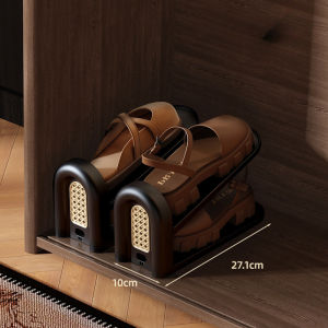 Shoe Holder Adjustable Rack Space Saving Storage Organizer Double Layer Stacker Anti Slip Shoe Shelf Penyimpanan Kasut