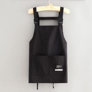 WLVYH Professional Barber Apron 2 Sizes Breathable Cooking Aprons Large Pocket Working Clothes for Hairdressing