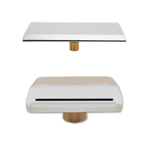 Stainless Steel Water Fountain Pool Waterfall Fount Pool Bathtub Waterfall Tub Spout Waterfall Water Outlet Nozzle