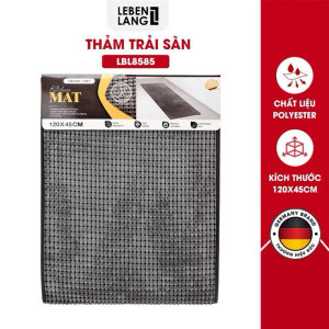 Thảm trải sàn siêu thấm nước Lebenlang LBL8585 size 120x45cm chuẩn hàng Đức