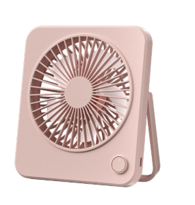 Table Fan Life1 Portable USB Rechargeable Mini Desk Fan 2000mAh Battery Small Hanging Desktop Fan with Output Suitable For Office Student Dormitory