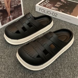 Dép Sục Cross Nữ Lỗ Đan Đế Cao 3cm-Dép Sục Cao Su Mềm Nhẹ size 36-41 4Seasons Shoe.Store