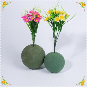 🔥【Special price】🔥🔥[ FLASH SALE ] 1Pc 9 12 15cm Round Green Dried Flower Ball Mud Sponge Foam Bouquet Decoration Fresh Floral Flower Arrangement Tools